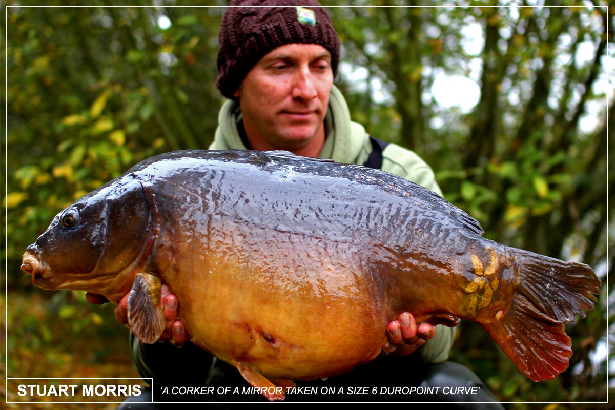 Seven Carp over 30lb's so far for Stuart Morris