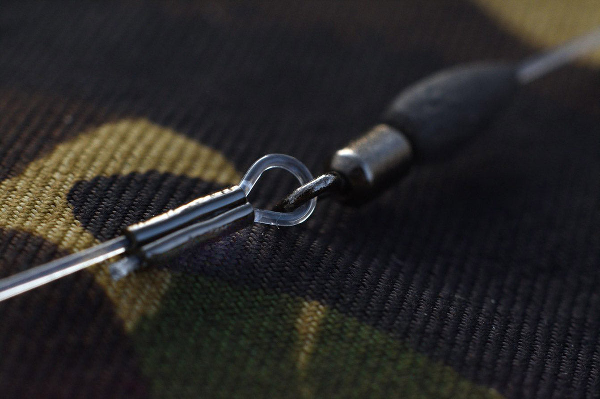 Close up photo of 0.6mm Crimp, Carp fishing essentials.