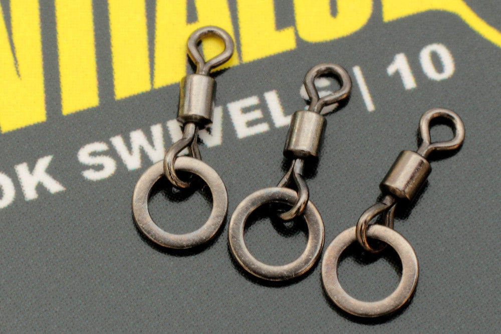 Carp fishing Essentials, Micro hook ring swivels for Baits. 