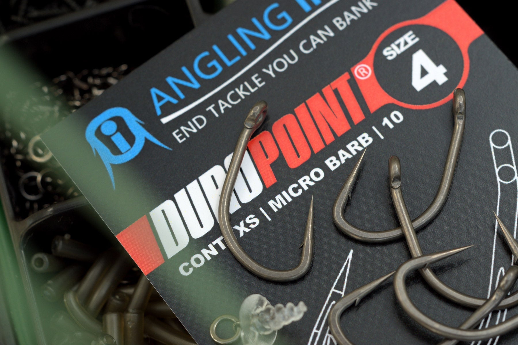 DUROPOINT CARP HOOKS - SIX INCREDIBLY SHARP AND STRONG PATTERNS TO COVER EVERY FISHING SITUATION