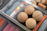 Avoid the attentions of nuiscance Cray fish whilst carp fishing with our 15mm Hardwood balls. Each pack contains four and they available with a number of Pre drilled uptions for use with our Cork and Zig foam products. If you Fish lakes and river plagued with Crayfish like the Cotswold Water park these will be a very useful addition to your tackle box.