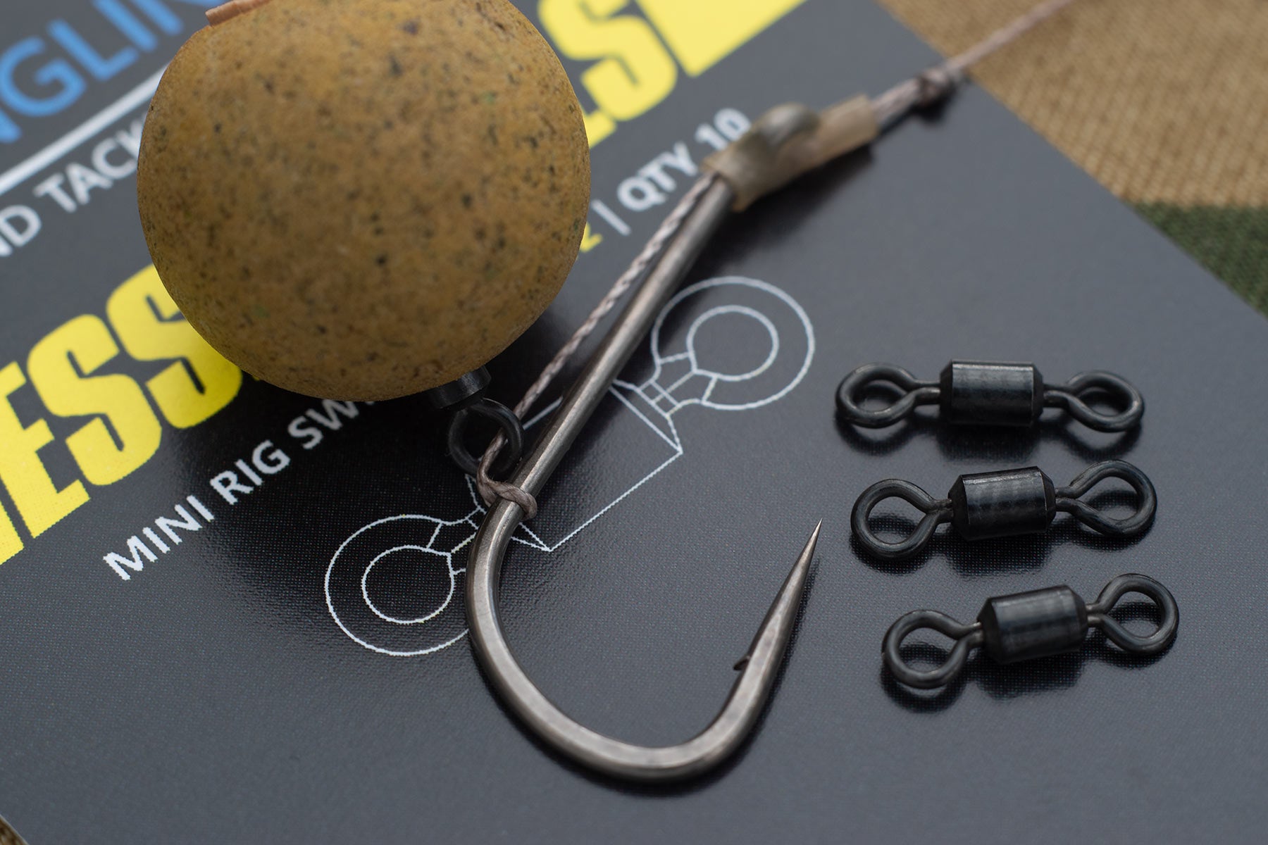 Razor sharp points from Angling Iron! Duropoint Longshank carp hooks are best for the slip d, Blowback and Multi rigs as pictured. Use with our essentials terminal tackle.