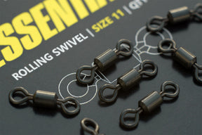 Essentials Size 11 Swivels - Carp Fishing