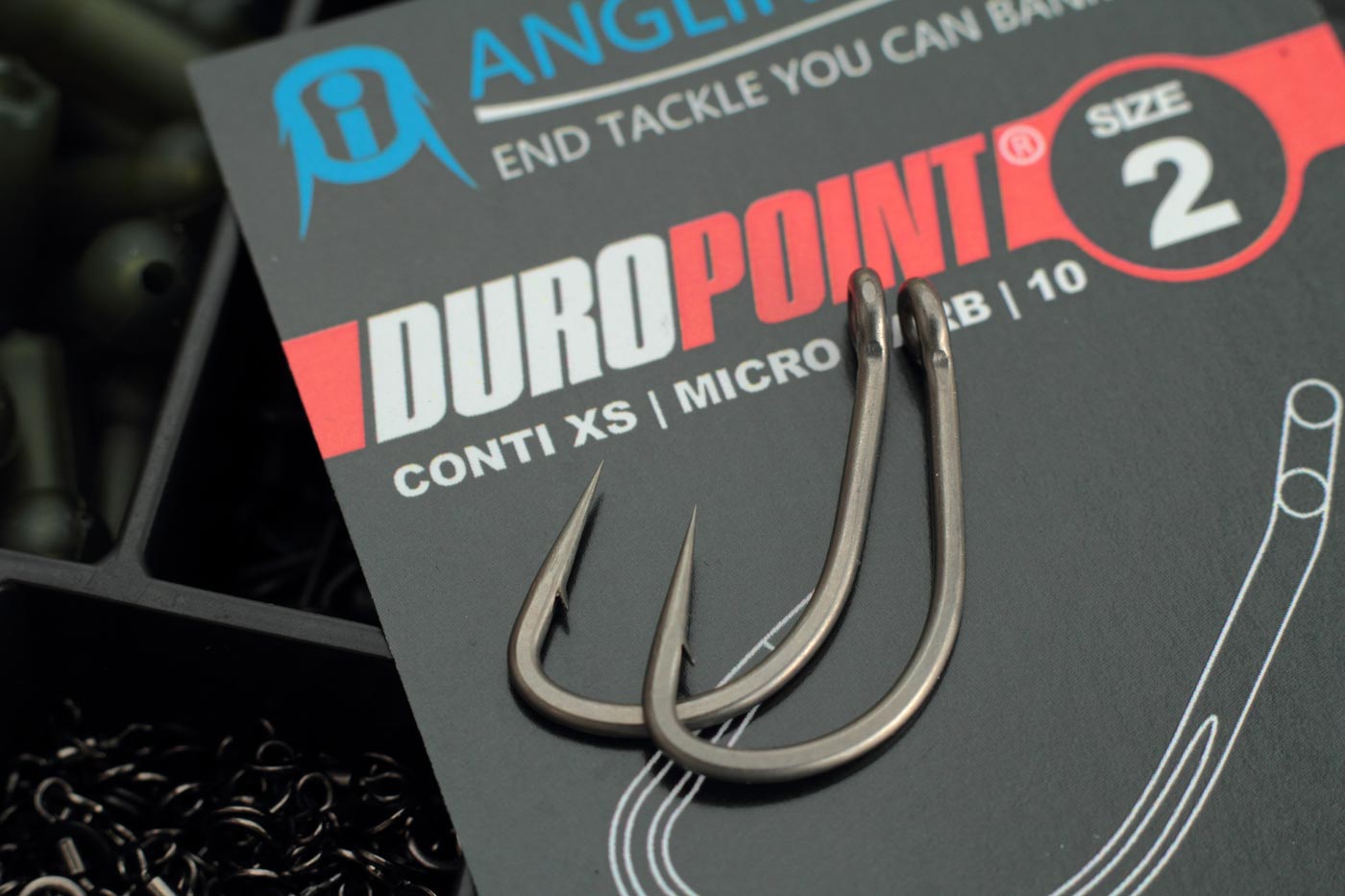 Duropoint CONTI XS Carp hooks, the ultimate strong carp hook for European  and snag fishing