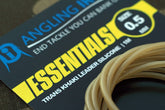 Essentials 0.5mm Khaki Leader Silicone tube for Helicopter rigs.