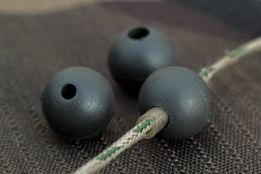 TAPERED BORE BEADS - 6mm - TUNGSTEN