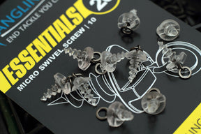 Swivel screws - all the convenience of a bait screw with the excellent rotation of a micro hook ring swivel