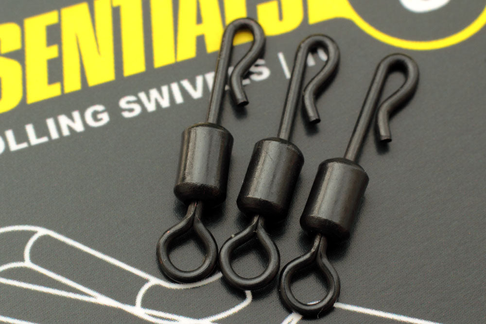 Essentials - Size 8 Quick Change swivels for use with Lead clips, Inline leads and running rigs